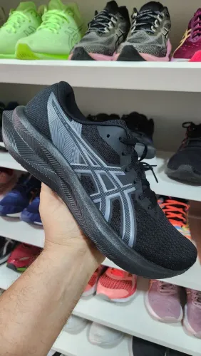 Tênis Asics Original Preto Nº 41 Novo Com Etiqueta