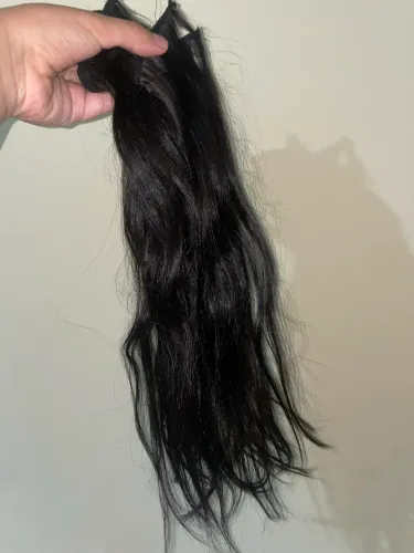 Cabelo vietnamita 45 cm 100g cabelo de qualidade pontas cheias e confeccionado  