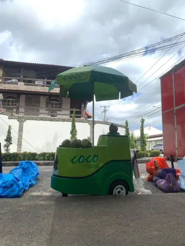 Carrinho de Côco