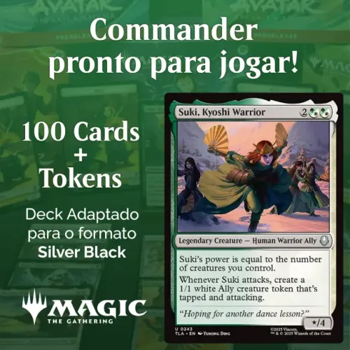 Magic the Gathering - Deck Commander Avatar - Suki - MTG