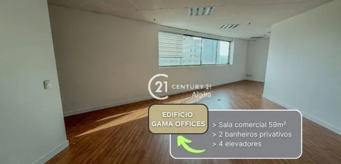 Sala para alugar, 59 m² por R$ 4.868,21/mês - Empresarial 18 do Forte - Barueri/SP