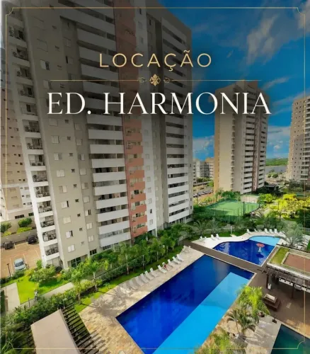 APARTAMENTO PARA LOCAÇÃO  RESIDENCIAL HARMONIA, AO LADO DO SHOPPING PANTANAL - Cuiabá - MT