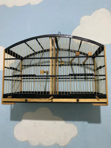 Gaiola com divisória / nova