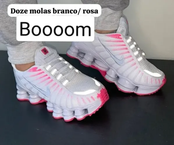TÊNIS ESTILO NK SHOX 12 MOLAS - LOOK DE MILHÕES - NA CAIXA - VENDA URGENTE!