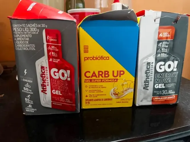 Gel carboidrato 3 caixas