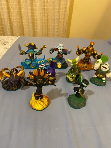 Skylanders Swap Force Wii + Portal + Bonecos Raros