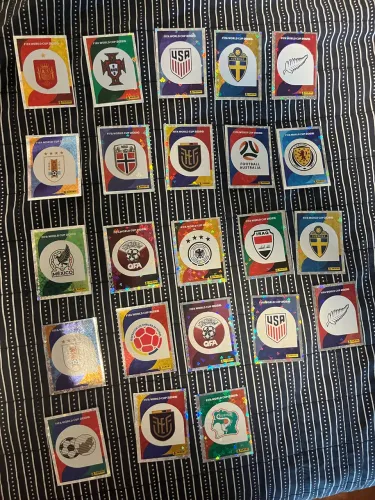 Escudos das seleções copa 2026 - CONFERIR DESCRIÇÃO DO ANÚNCIO