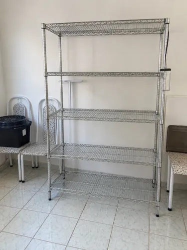 Estante Aço Cromado
