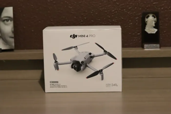 Drone dji mini 4 pro rc2 tela combo plus