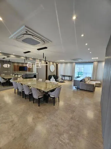 Apartamento Mobiliado no Centro de Alphaville com 3 suítes para alugar, 283 m² por R$ 40.0