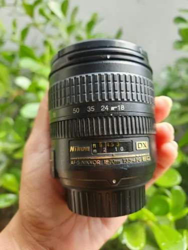 Lente nikon 18 70 mm