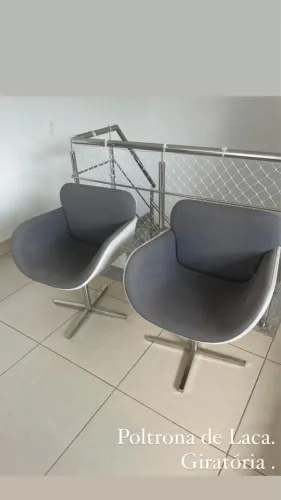 Poltronas em laca 