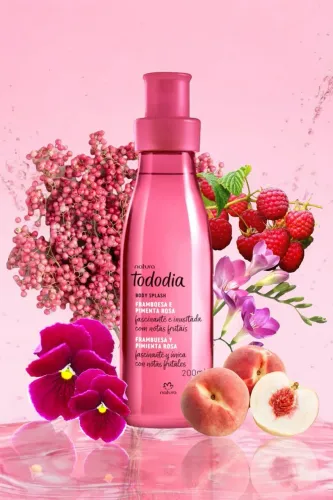 BODY SPLASH FRAMBOESA E PIMENTA ROSA 200ML 