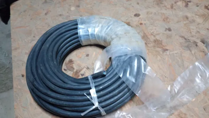 Cabo Pp 02vias Cobre 2x10mm 10mm Rolo 40metros (Cobrecom) Cobertura preto novo