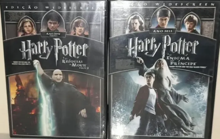 2 Dvd´s - Harry Potter,E O Enigma Do Príncipe, & Harry Potter,E AS Relíquias Da Morte,Part