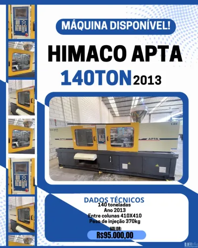 INJETORA HIMACO APTA 140 TON ANO 2013