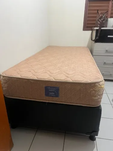 Cama solteiro (colchão + box de qualidade)