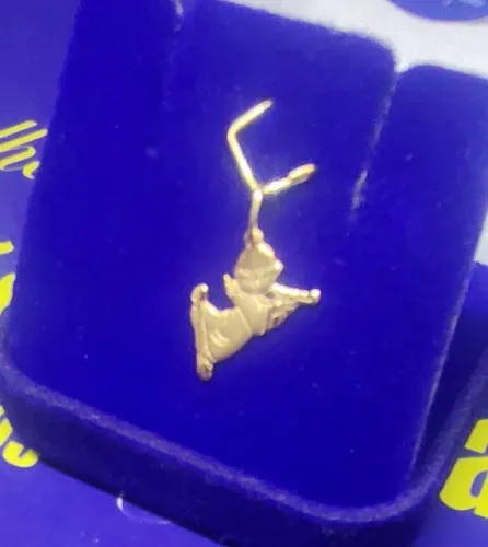 Pingente Anjinho da Guarda Ouro 18 Kilates Gramas 0.40 Cm 15 mm