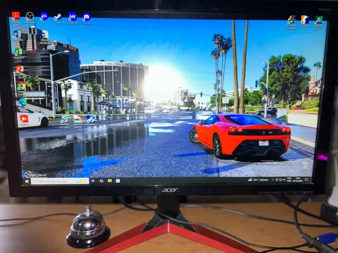 PC Gamer i5 11ª + RX 580 8GB + 16GB RAM + SSD + Monitor 120Hz