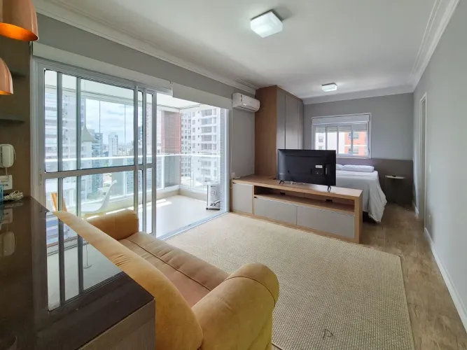 Apartamento mobiliado para alugar na Vila Mariana  45 m², 1 Dorm, 1 Vaga e Depósito
