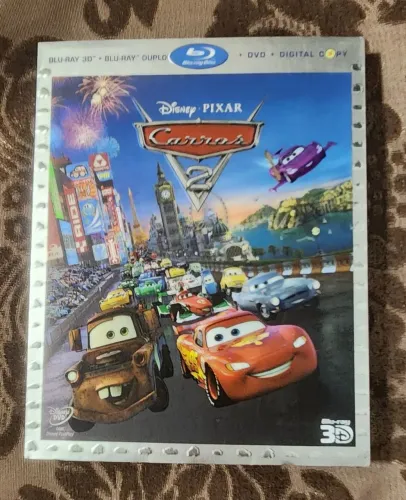 BLURAY 3D - CARROS 2