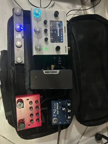 Set completo de ideais e pedaleira ampero
