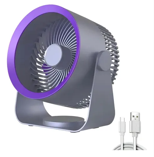 Ventilador Mini de Mesa Sem Fio Portátil Peining