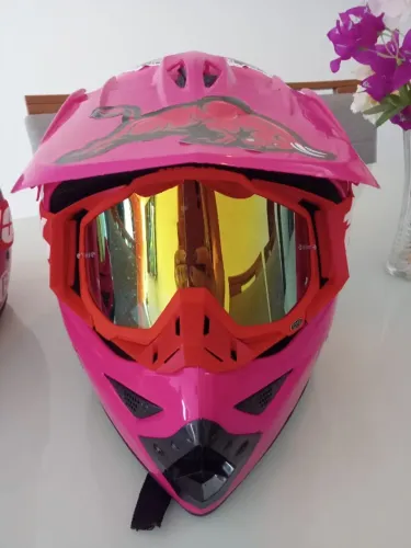 2 Capacete motocross 