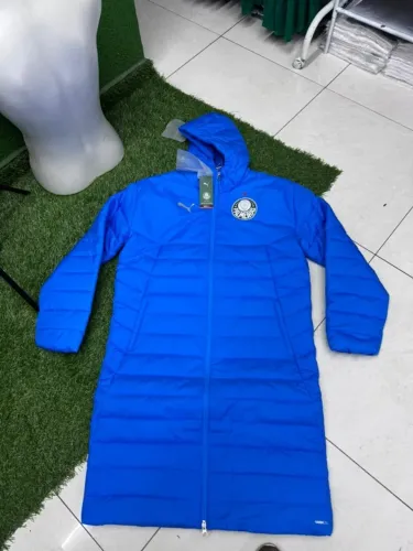 Jaqueta Palmeiras Parka Bobojaco Winter Azul Puma 2025