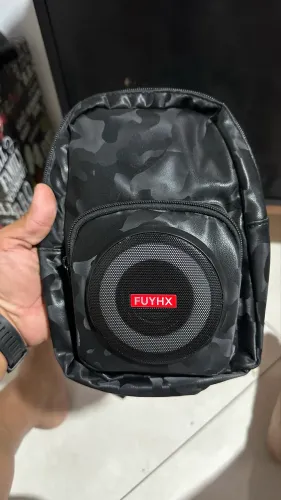 Bolsa + Caixa de som Bluetooth