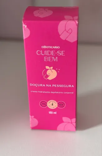 Creme hidratante depilatório Boticário