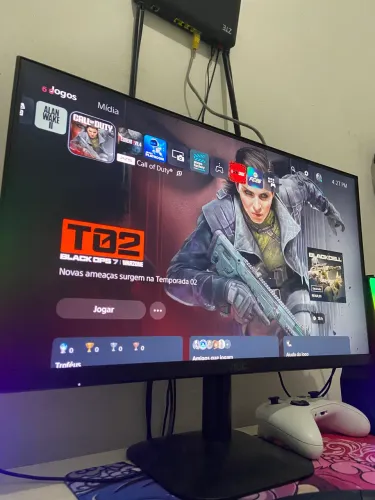 Monitor gamer novo 