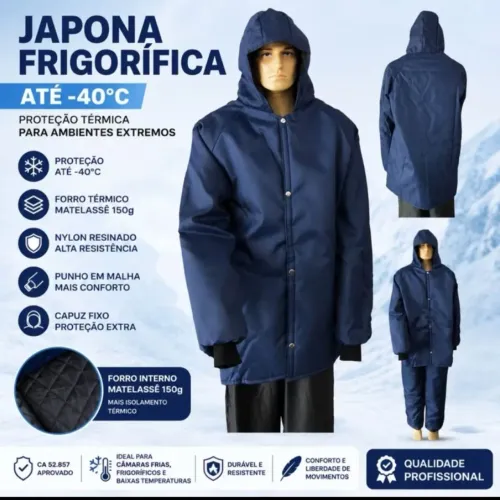 Japona ( casaco) camara fria 