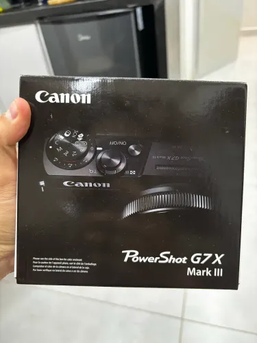 Câmera Cânon Power Shot G7X Mark 3