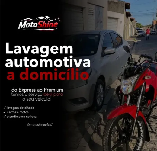 LIMPEZA AUTOMOTIVA A DOMICÍLIO 