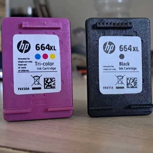Hp 664 xl preto e color