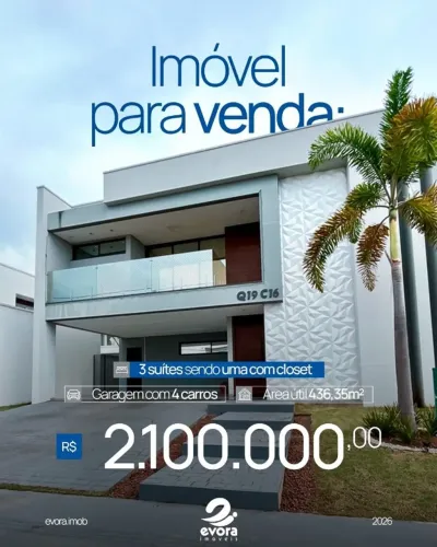 VENDE-SE LINDA CASA NO CONDOMÍNIO ECOVILLE!