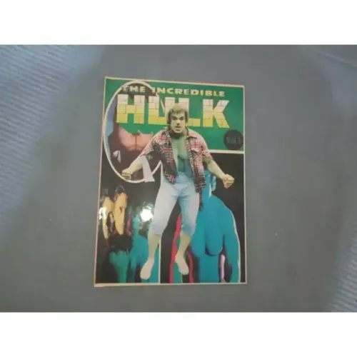 O INCRIVEL HULK-The Incredible Hulk (1978-82 TV series)-PHOTOBOOK-LIVRO COM FOTOS RARAS DA