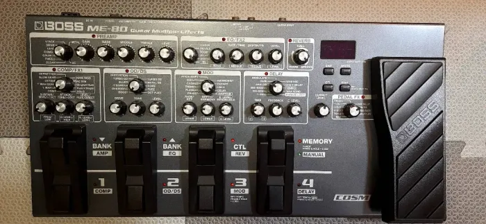 Pedaleira Boss ME-80 Usada - Acompanha Bag, Cabo USB e Fonte