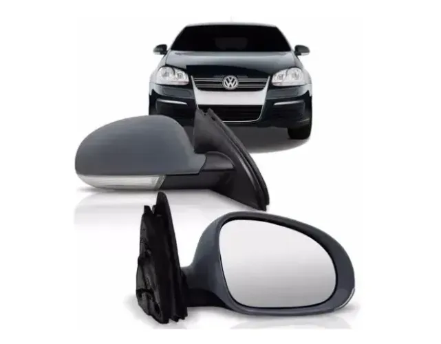 Par de Retrovisor Jetta mk5 , com rebatimento eletrico e luz cortesia