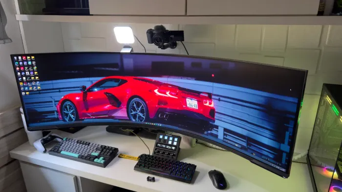 Monitor Gamer Samsung Odyssey Neo G9 57" Tela Curva Super Ultrawide