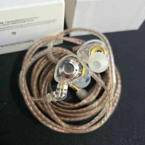 Fone de Ouvido intra-auricular Kz Edx Pro X/ Retorno de Palco= R$ 60 sem microfone, 65 com