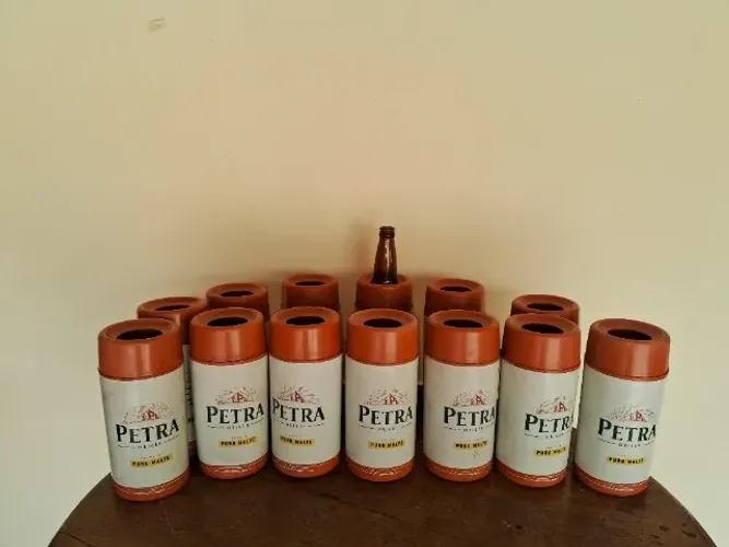 Porta Garrafa 600ml Petra - Kit com 14 Unidades para Bar ou Evento