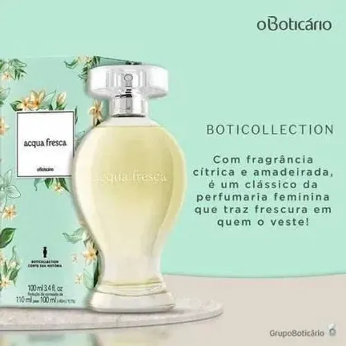 Aqua fresca boticário 100 reais