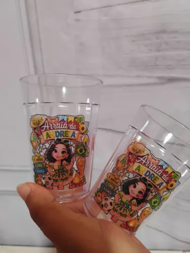 Copo de bebida americano personalizado