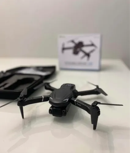 DLI Drone V88 Profissional Fotografia Aérea Aeronaves Controle Remoto Câmera Dupla 4K 