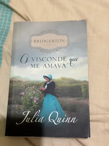 Livro O Visconde que Me Amava | Bridgerton | Bom estado
