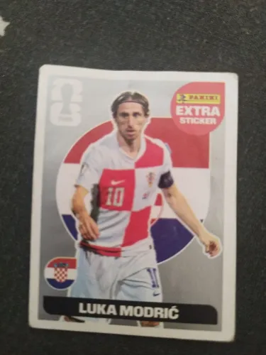 Extra Sticker Luka Modri? Prata Legend da copa do mundo de 2026