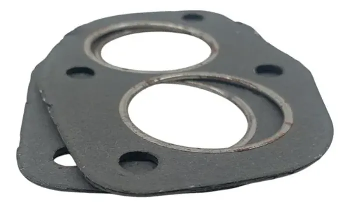 Kit 2 Junta Flange Escape Fiat Strad 1.5 8v 2000
