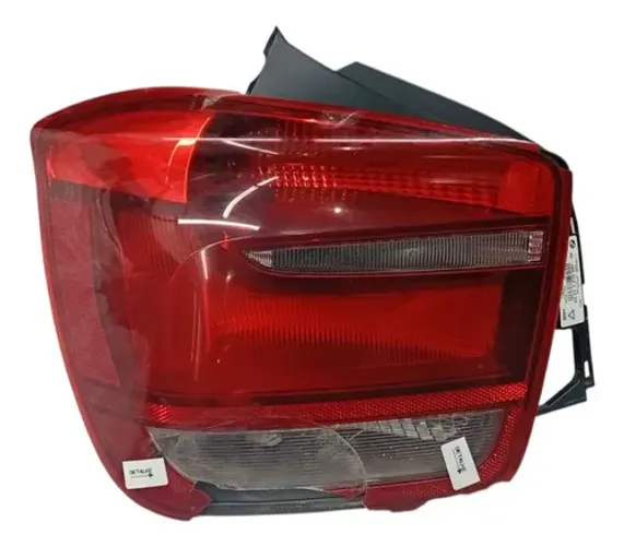 Lanterna Esquerda Bmw 118i 1.6 T 2011 2012 Detalhe Esquerdo/motorista Vermelho